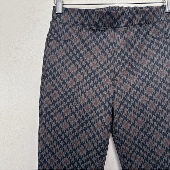 Sanctuary Womens Medium Pull On Houndstooth Printed Legging Pant - Picture 3 of 13